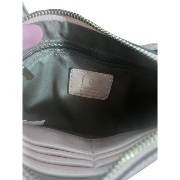NWT Joy Leather Pink Crossbody with wristlet strap - Picture 10 of 10